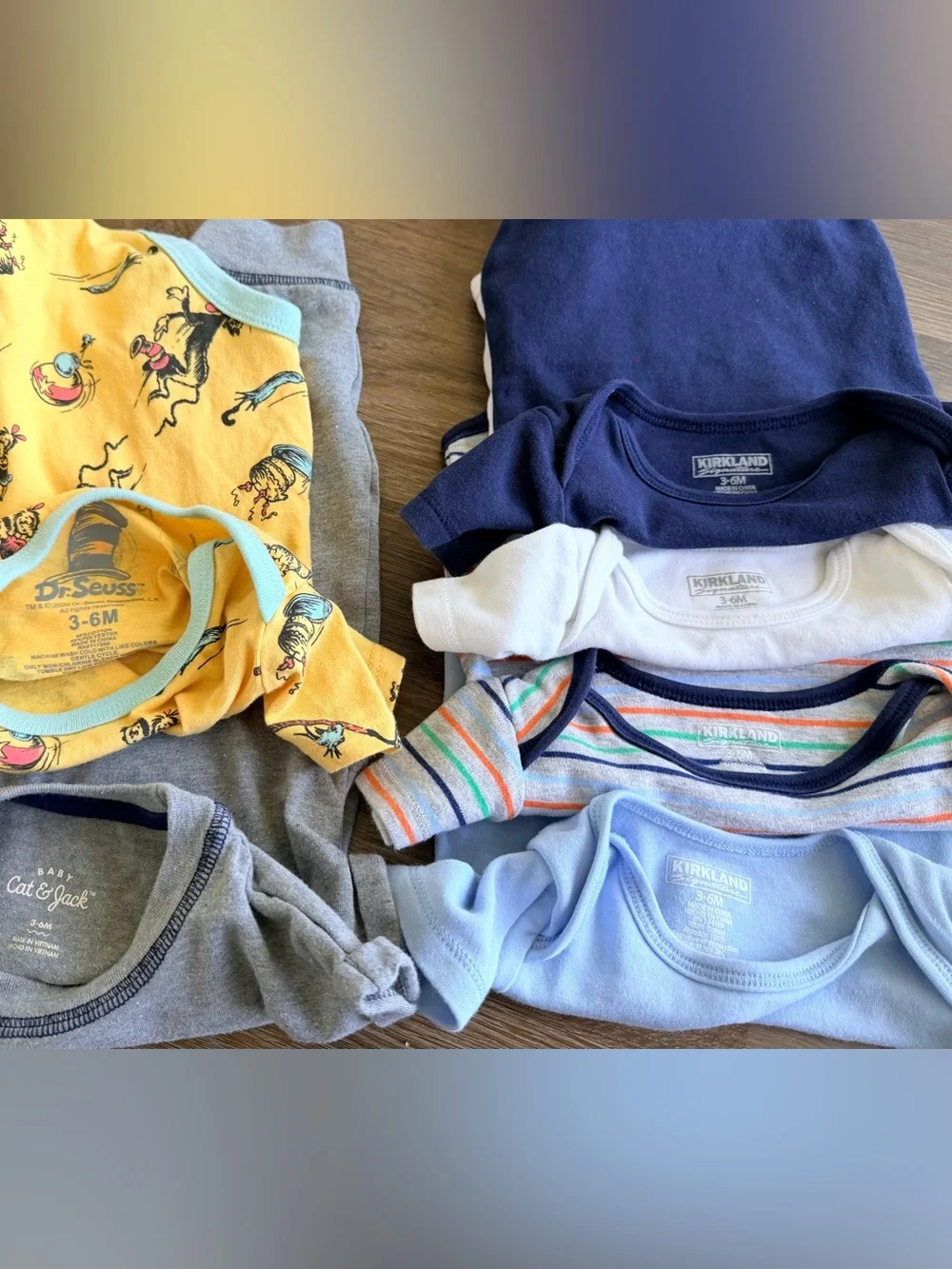 CAT & JACK | Onesie Bundle | Baby Bodysuits | Short Sleeve Lot | Romper